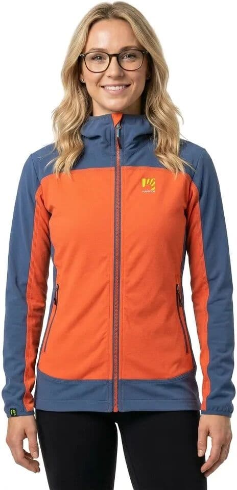 Karpos Chaqueta Softshell Parete Hot Coral / Vintage Indigo L