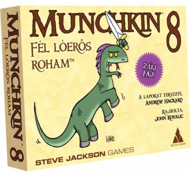 Gémklub Munchkin 8 - Fél lóerős roham Játék