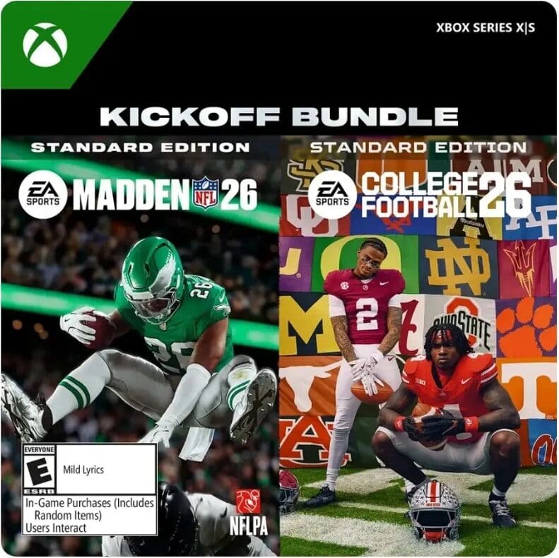 2K Sports ESD WC - COLLEGE FOOTBALL 26 - KICKOFF BUNDLE Xbox Series