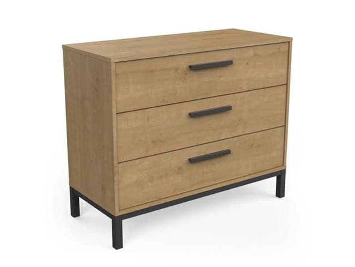 Demeyere Commode - 3 Tiroirs - Craft - Fabriqué en France - Garantie 2 ans