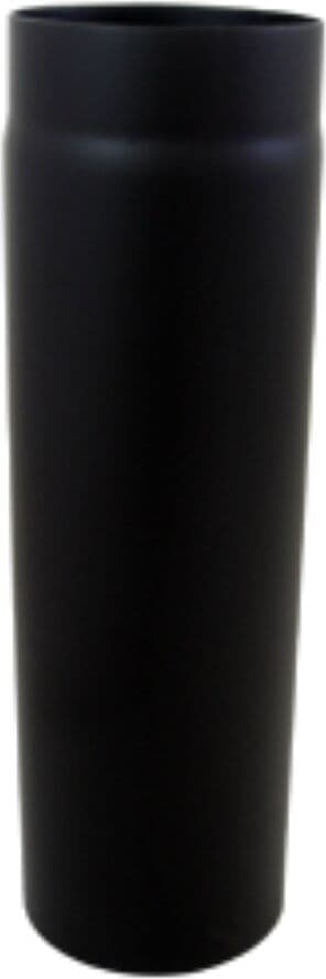 Tuyau de fumée Bertrams ST-Pu 08RL500-225L 500 mm, Ø 225 mm, revêtement par poudre, noir