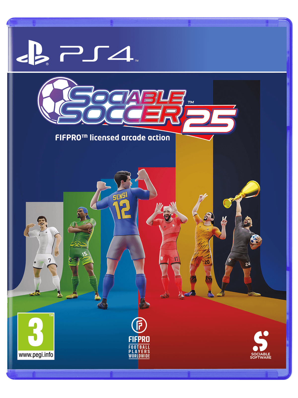Sociable Soccer 25 - Sony PlayStation 4 - Sport - PEGI 3