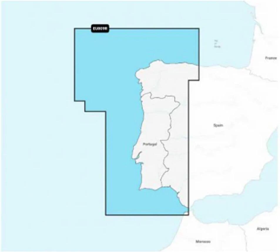 Navionics Naeu009r-portugal Y España Noroeste Eu009r-mapa Regular Black One Size