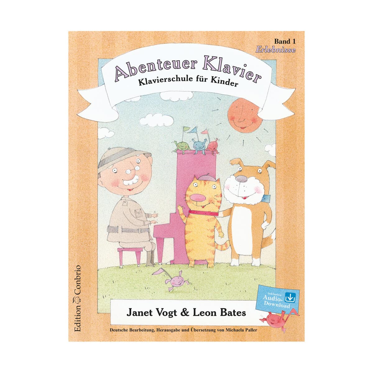 Abenteuer Klavier, Erlebnisse (1. Hauptband)