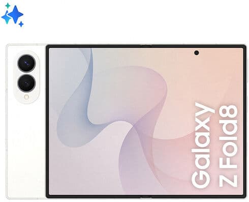 Samsung Galaxy Z Fold8 , 256GB, Cream, Nuovo formato, Rapporto Display Esterno 10:16   Interno 4:3, Processore Potente, 4800 mAh, RAM 12GB, Camera 50MP,