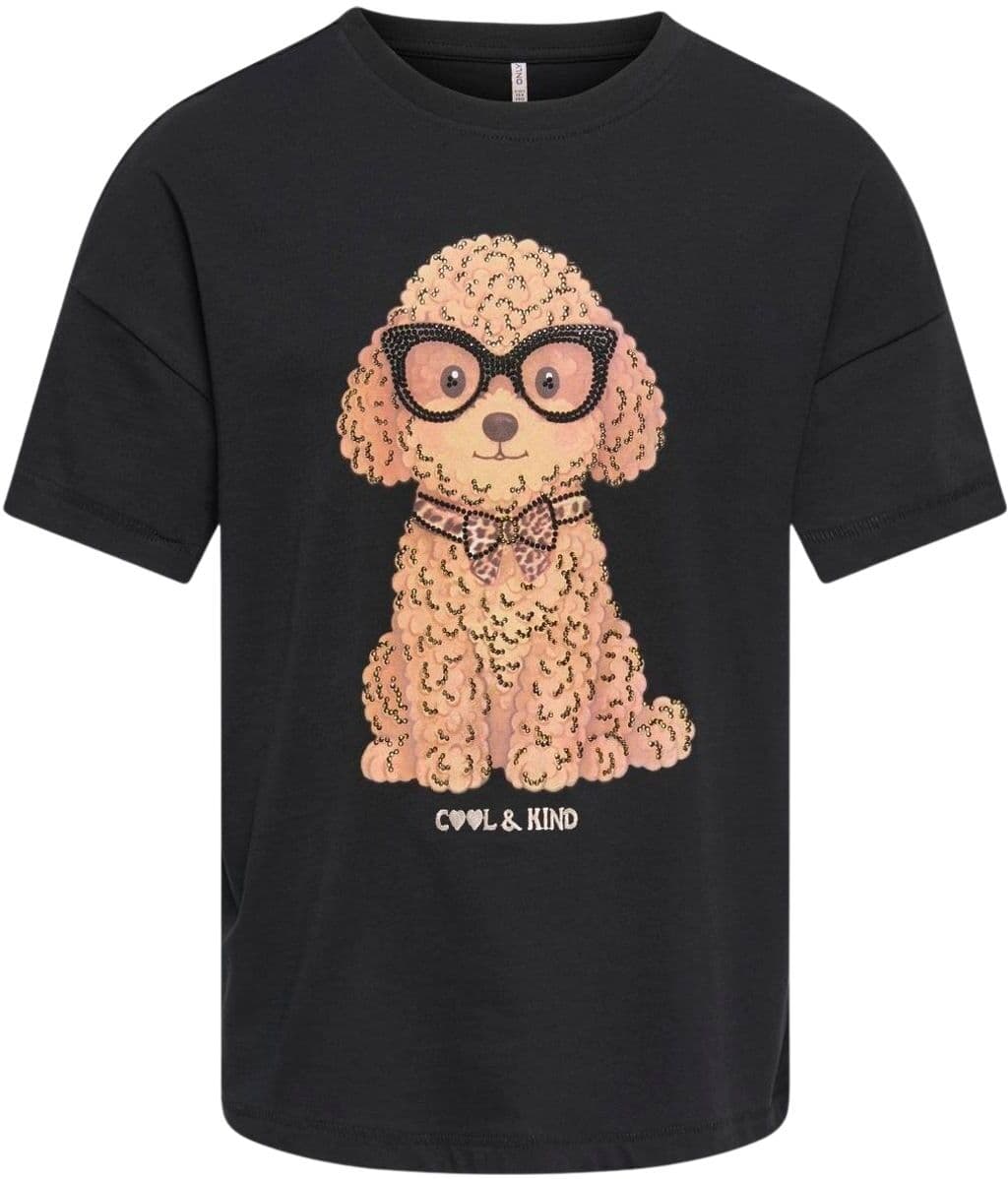 Kids Only Kogbaria t-skjorte til barn, Black (110/116) 110/116