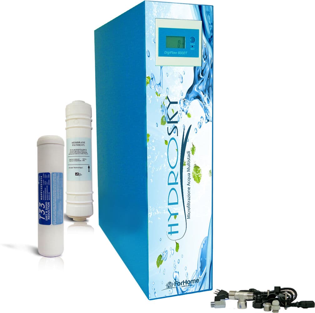 Depuratore Acqua Hydrosky Forhome® A Microfiltrazione Everpure Sotto Lavello Acq