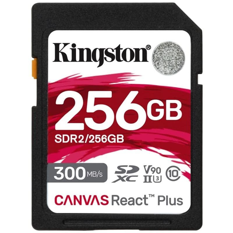 256GB KINGSTON SDXC REACT PLUS UHS-II