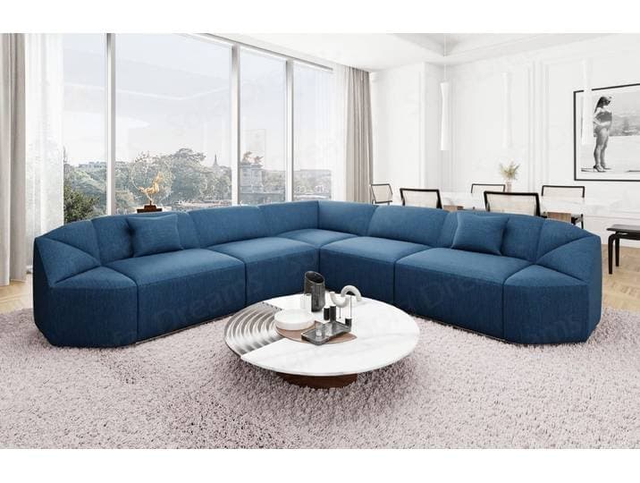 Stoff Ecksofa Cabrera L-Form