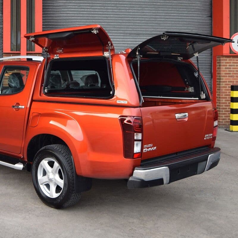Închidere de Benă Tip Hardtop, ProTop Gullwing, Isuzu D-Max Cabină Dublă 2017 - 2020