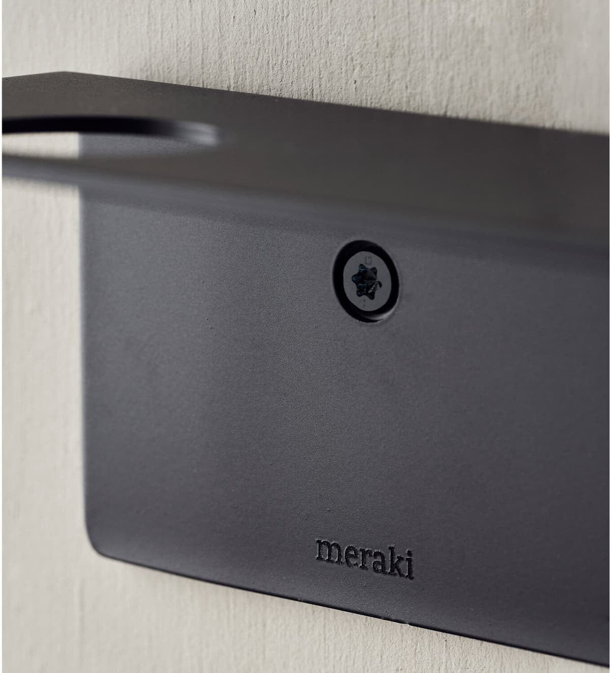 Meraki Flaskhängare Med Krokar Borstad Svart
