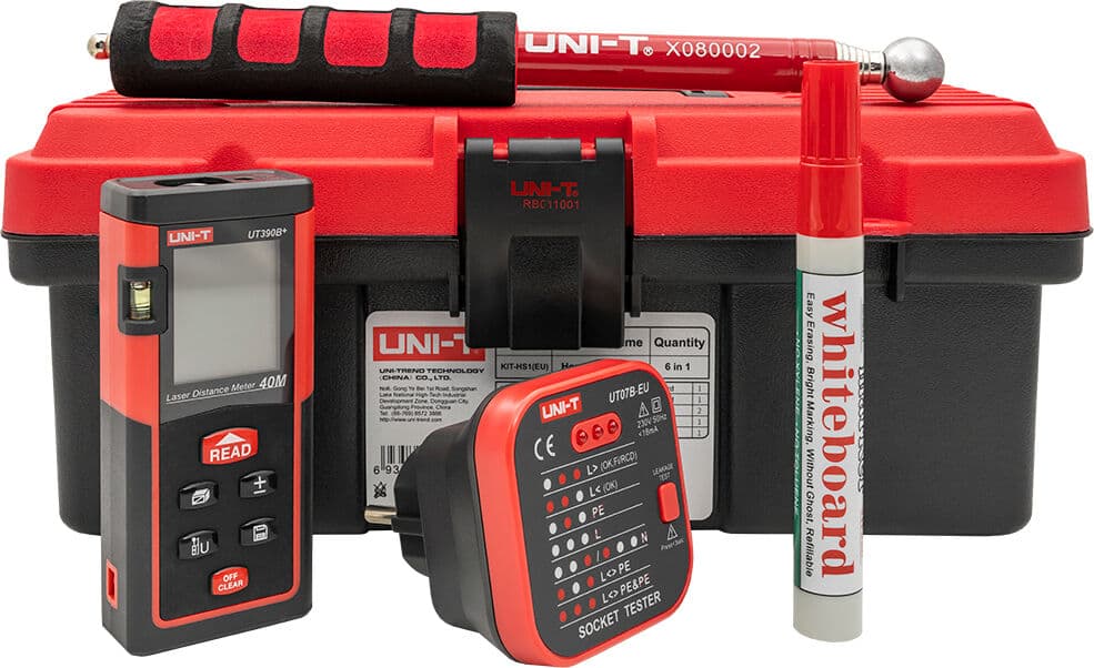 Kit Ferramentas Básico Inspeção Doméstica (6 pcs) - UNI-T
