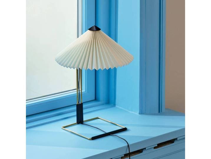 HAY Tischlampe Matin 300, dimmbar, weiß / opal, für Wohn- / Esszimmer, Metall, Design, Tischlampe