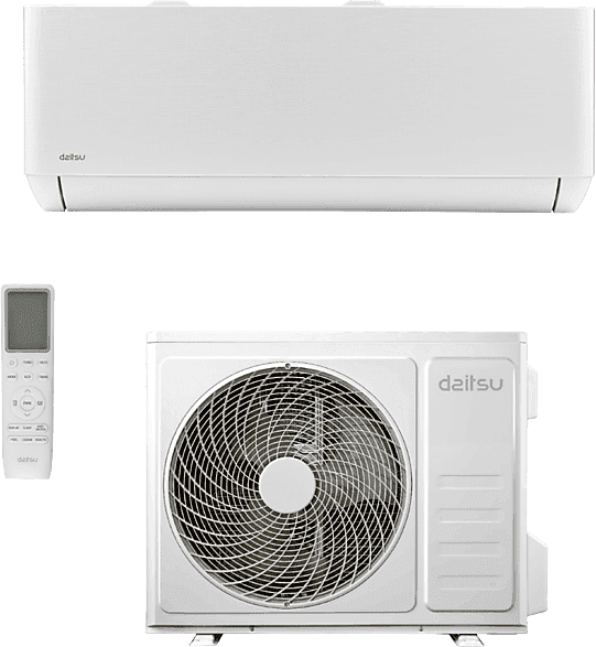 REACONDICIONADO Seminuevo Excelente Aire acondicionado Split 1 x - Daitsu Mural Artic Plus DS-18KTP-6, 4730 fg/h, Wi-Fi, Blanco