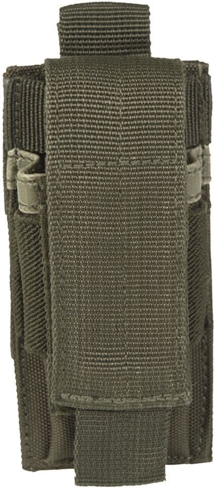 Mil-Tec Pistolmagasinficka Enkel Molle (Färg: Oliv)