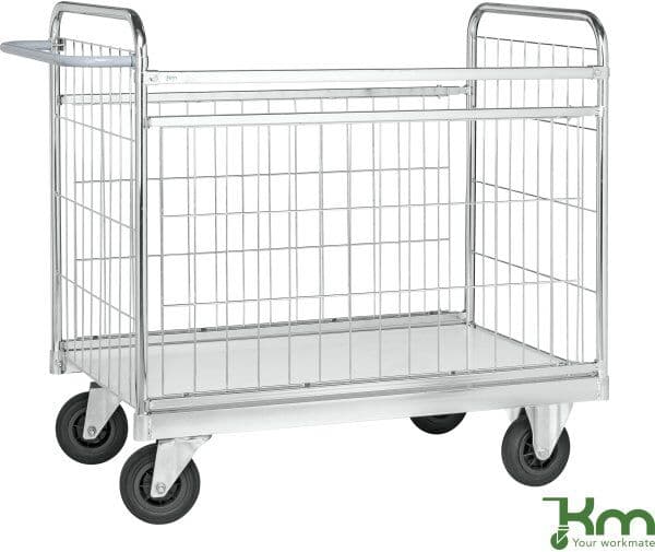 Kongamek Pakkevogn, 119x65x102,5, Laminatbund, 300 Kg