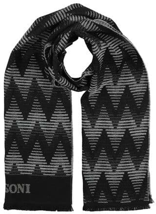 Missoni Bufanda Hombre Negro -- Hombre