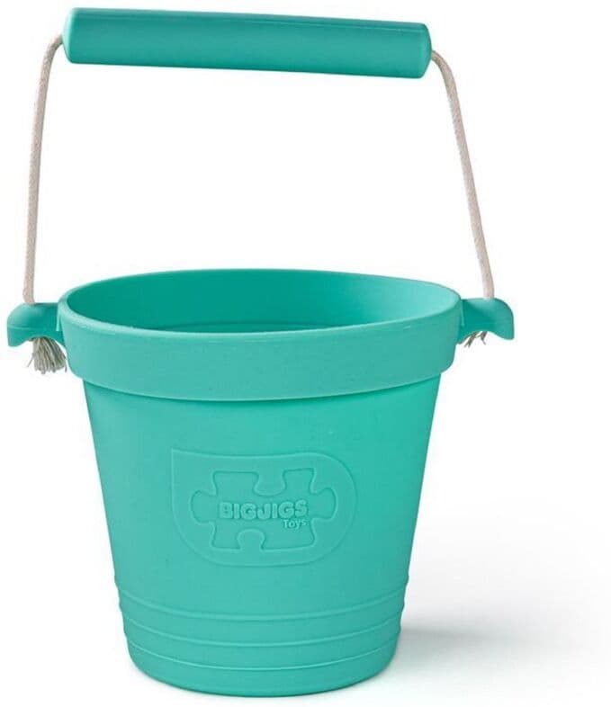 Bigjigs Toys Bucket κουβάς Turquoise 1 τμχ