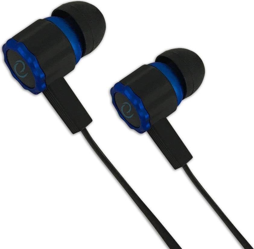 Esperanza Viper gaming-hoofdtelefoon met microfoon, zwart-blauw