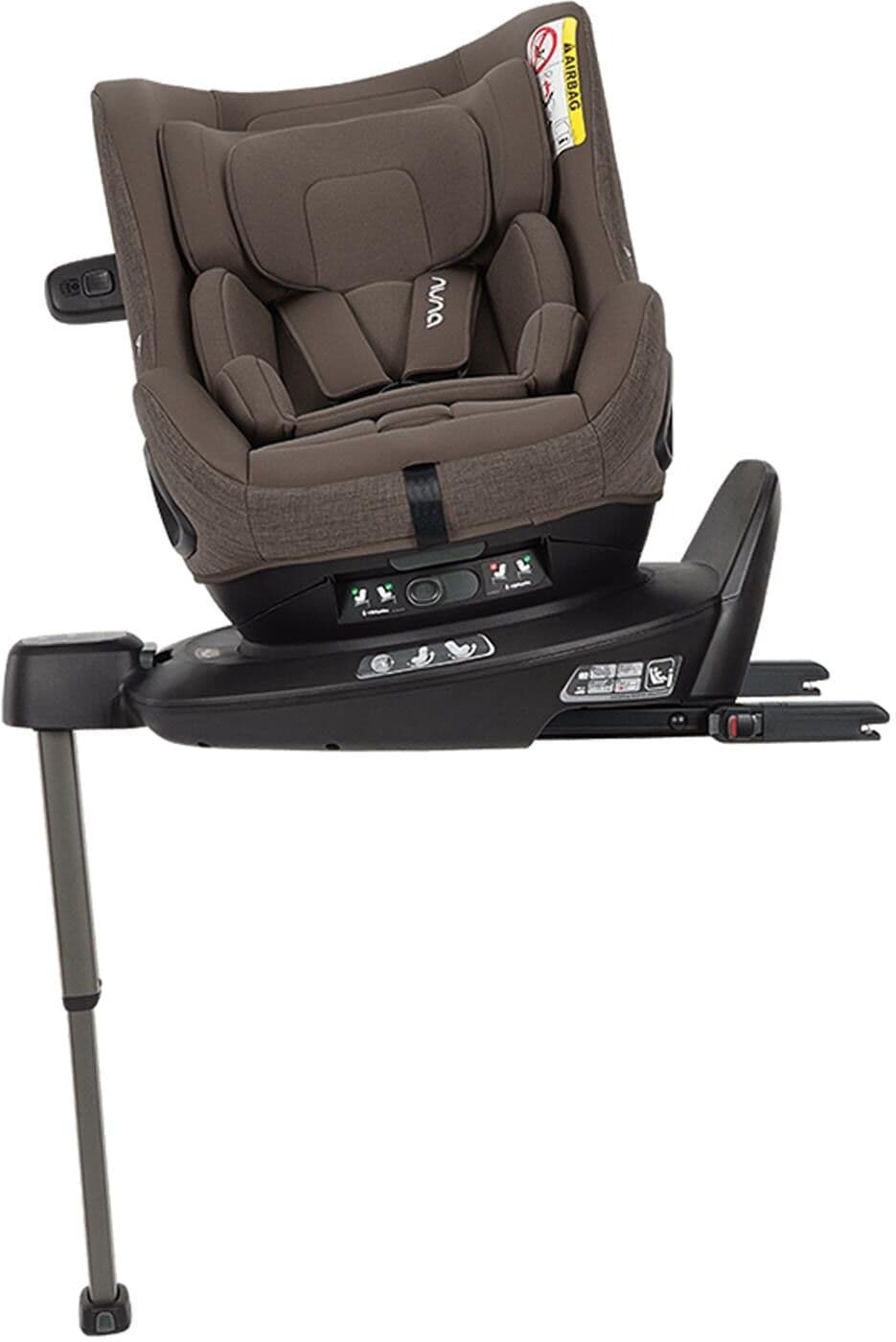 Nuna Silla de auto PRUU 40 -105 cm. Marrón oscuro niño