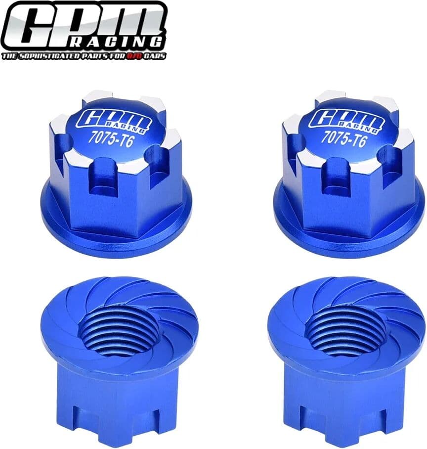 NONE GPM Metal 17mm Wheel Nuts Tire Nut 7758 for Traxxas 1/6 XRT 1/5 X-MAXX 8S 1/10 E-Revo 2.0 MAXX WideMaxx 1/8 Sledge MAXX SLASH 6S