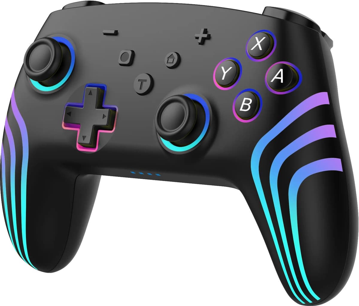other Wireless Controller SZ-933B for Nintendo Switch Lite with Six Axis Gyro Sensor,3D Joystick Calibration&RGB Colorful Light