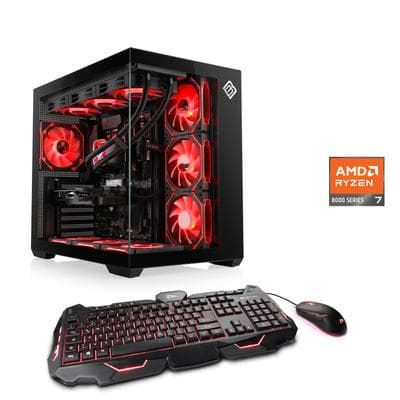 CSL PC "Vitrum Advanced V24514", schwarz, Microsoft Windows 11 Home (64 Bit), NVIDIA GeForce RTX 5070, 32 GB RAM 1.000 GB SSD, Desktop-PCs, PC