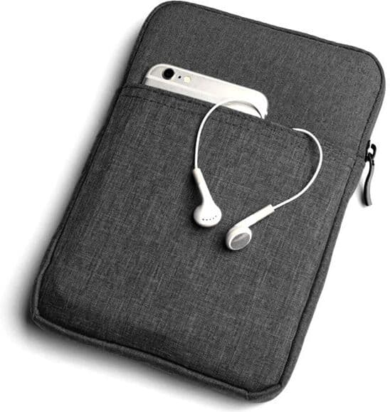 Kankainen 8" Tabletin Suojapussi, Musta