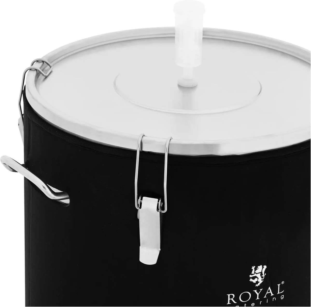 Royal Catering Fermentačná nádoba – 60 l – 0 – 40 °C – nehrdzavejúca oceľ – s izolačným plášťom 10012890