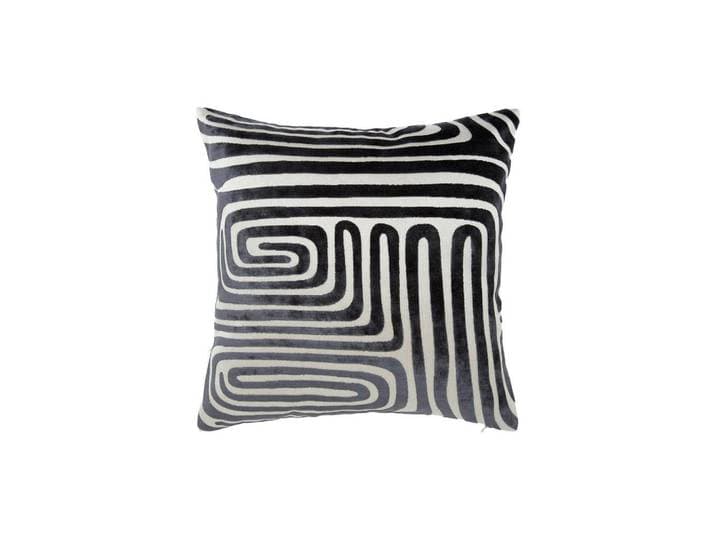 Kissenbezug Molly, Grau, Ornament, 45x45 cm, Heimtextilien, Bezüge, Kissenbezüge