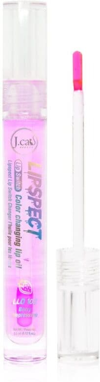 J.Cat Beauty Lipspect Έλαιο για τα χείλη με μεταβαλλόμενο χρώμα απόχρωση 102 Berry Impressive 3 ml
