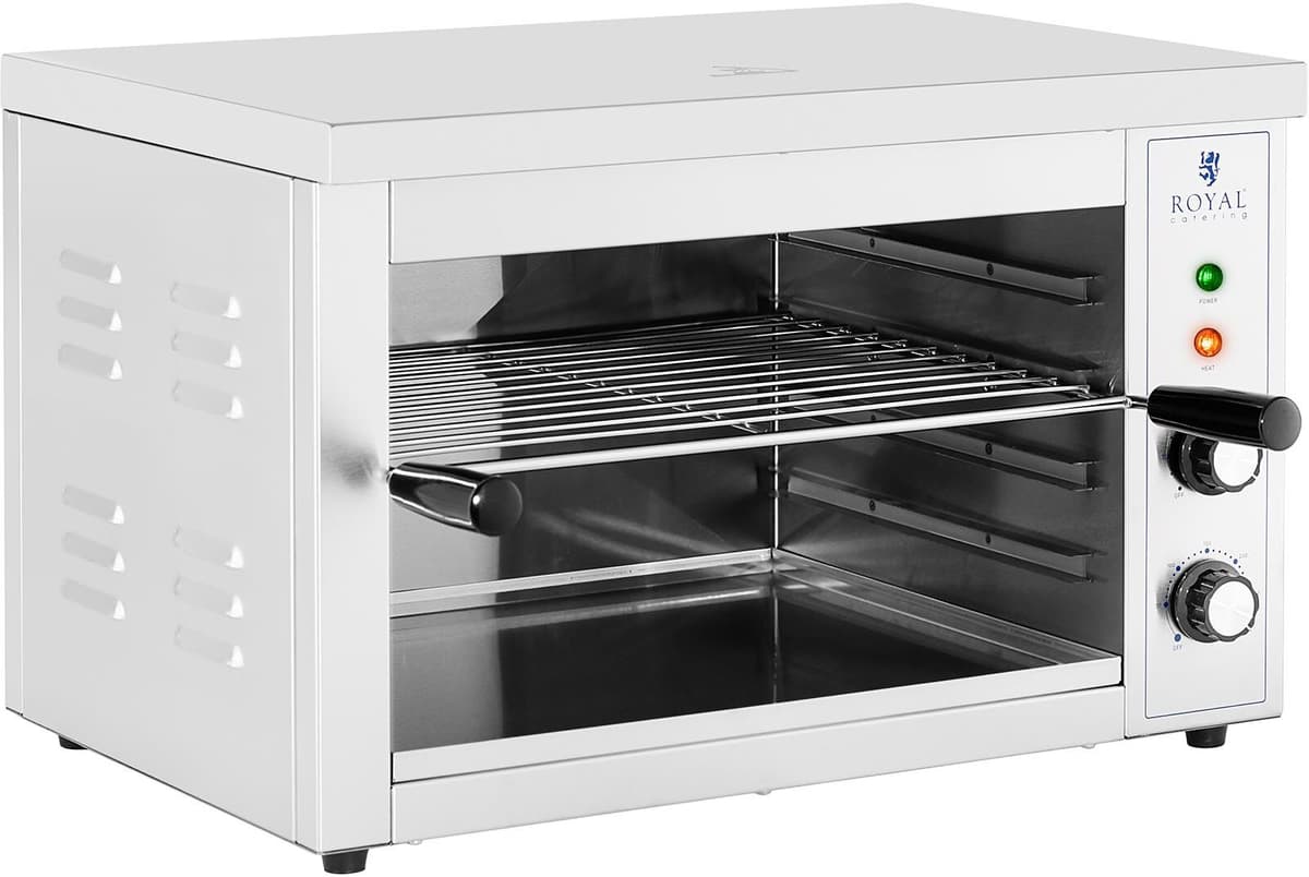 Royal Catering Toaster Hotelier Salamander - 3.000 W - 50 - 300 ° C RCPES-380