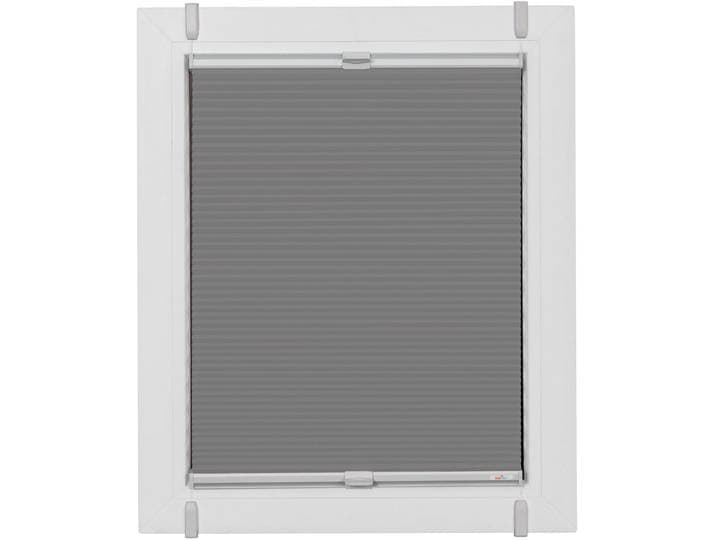 Plissee SUNLINES Start-up Style Honeycomb, ohne Bohren, verdunkelnd, Wabenplissee , bunt (grau, silberfarben, silberfarben), B:83cm H:95cm, Obermaterial: 100% Polyester, Plissees, Plissee, verspannt mit Simply-Fix Klemmträger, Wabenplissee, nach Mass