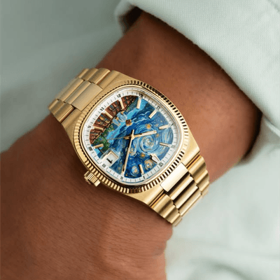 Fashion Sheath Square Retro Watch For Men Stainless Steel Waterproof Quartz Timepiece 518golden stars