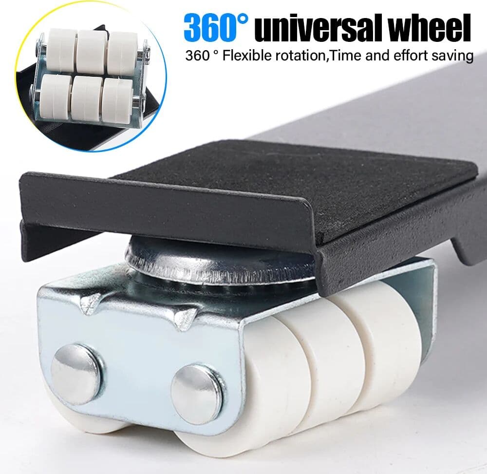 NONE 24 Wheel Movable Adjustable Racks Mobile Roller Bracket Washing Machine Stand Dryer Holder Refrigerator Base Mount Universal