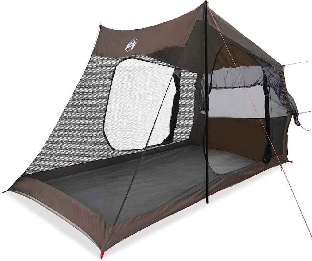 vidaXL Tente de voiture 2 personnes marron imperméable
