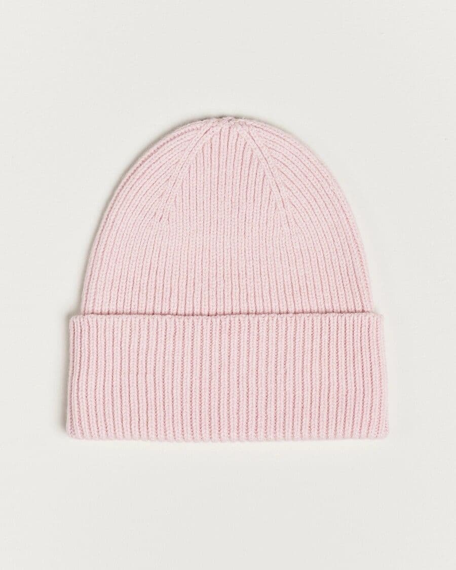 Colorful Standard Merino Wool Beanie Faded Pink