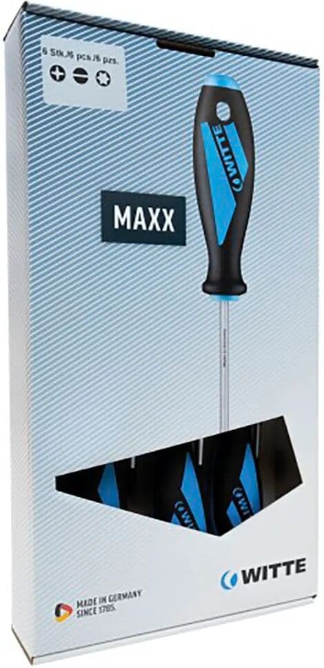 Witte Juego De Destornilladores Maxx Flat & Ph 5 Piezas Multicolor One Size