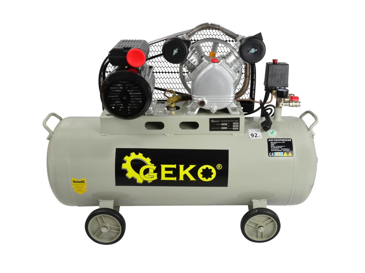GEKO Compressor 100 liter 1800W 230V model V2
