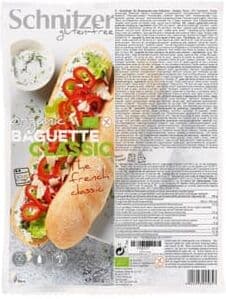 Schnitzer Pão Baguete Clássico Sem Glúten Bio 360g