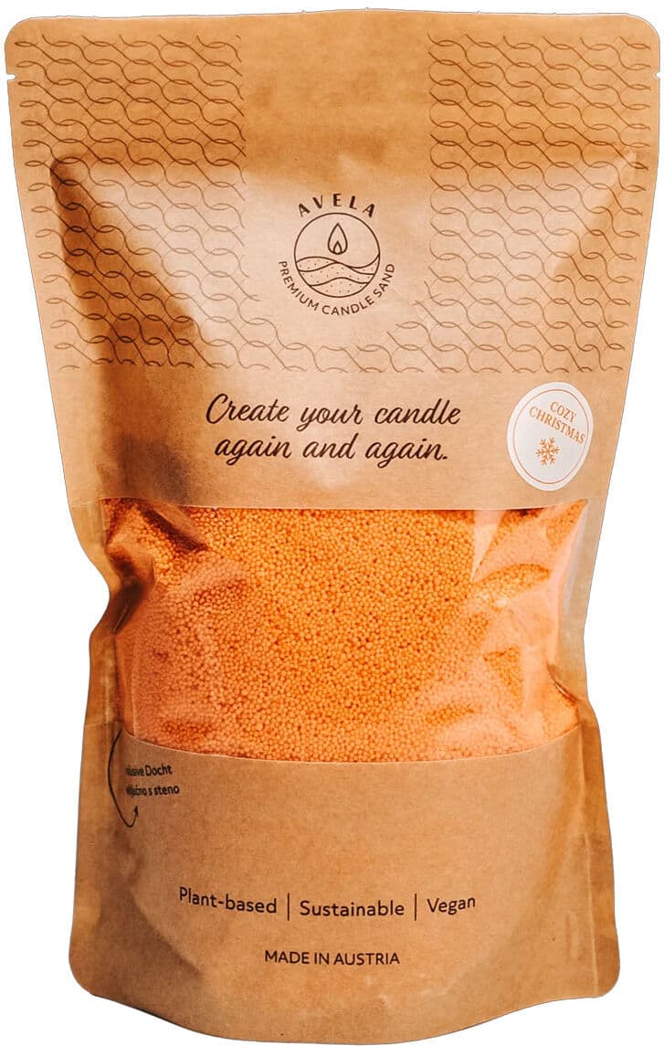 Avela Cozy Christmas Kerzensand 600 gr 600 gr
