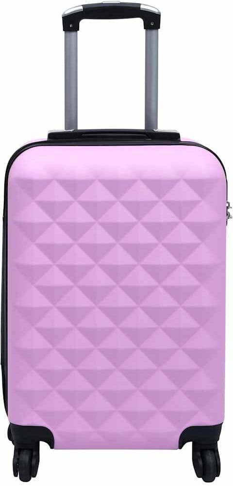vidaXL Valise rigide Rose ABS