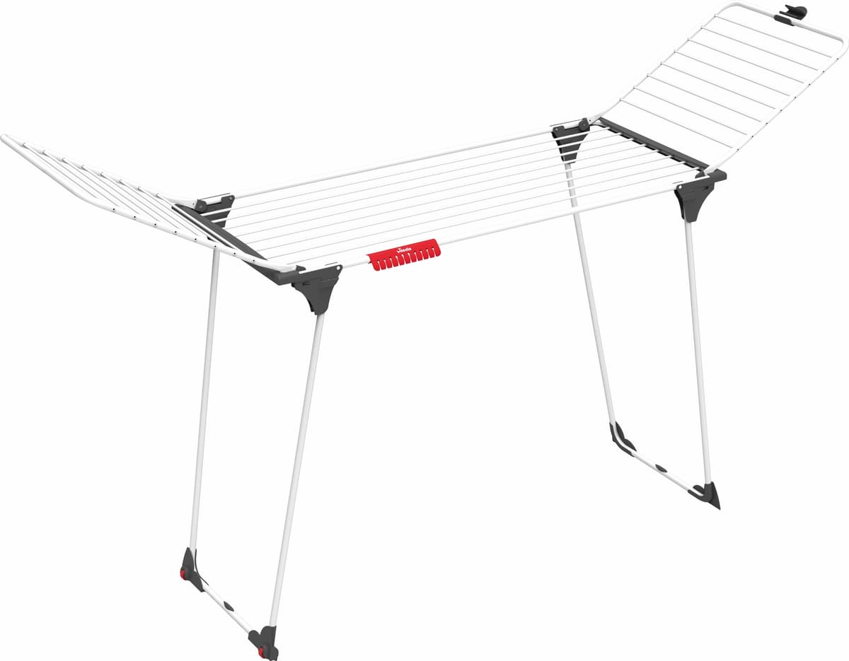 Wäscheständer VILEDA "Vileda MAGNUM Wäscheständer", weiß, B:176cm H:128cm T:57cm, Stahl, Wäscheständer, Wäscheständer, Extra breit und extra hoch