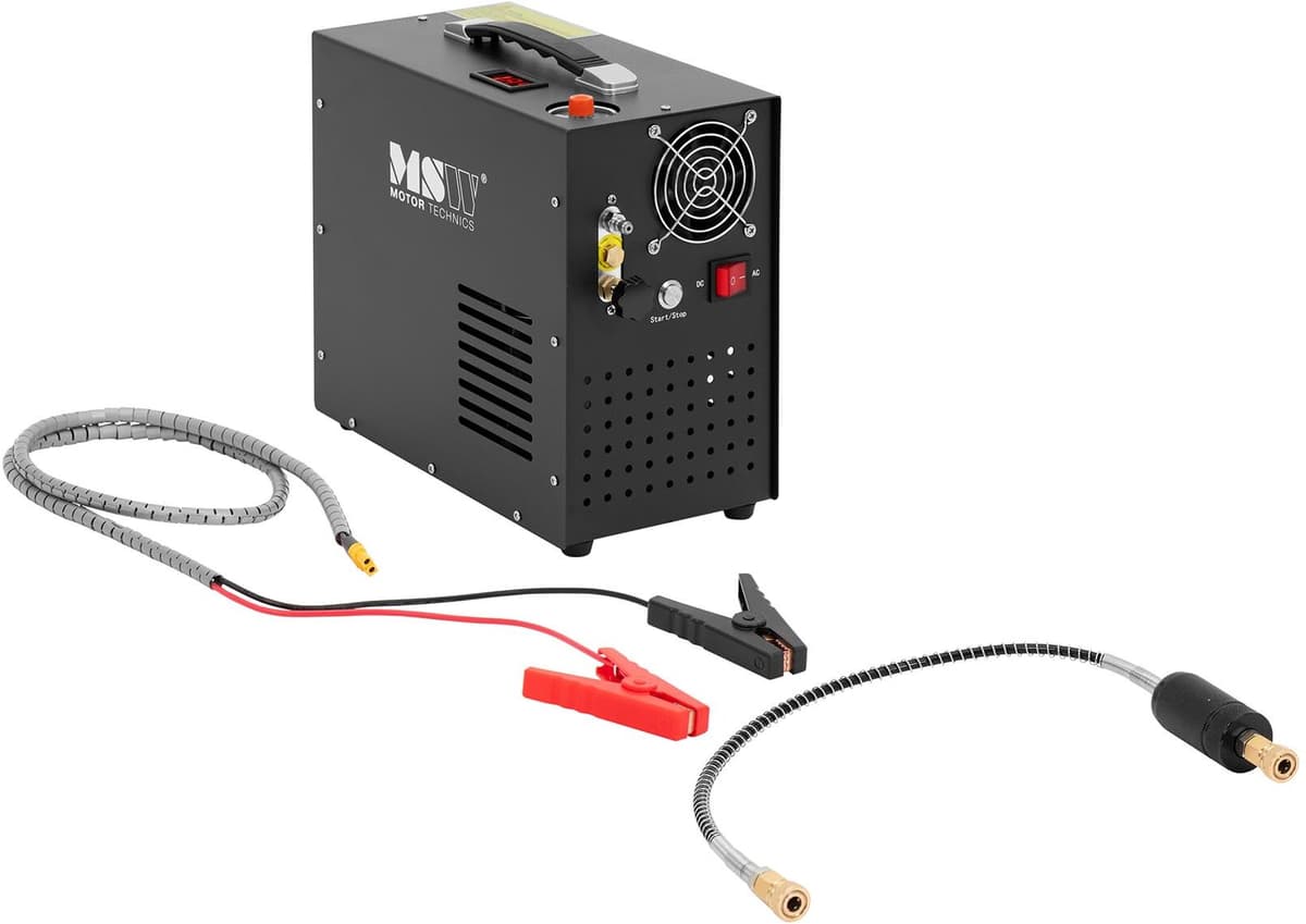 MSW Compresseur PCP - 300 bar - 12/220 V - 400 W - arrêt automatique MSW-PCPAIR 400