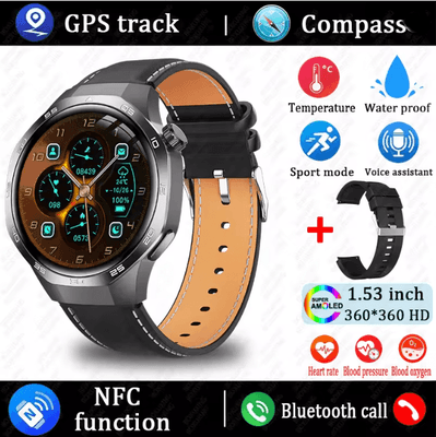 Inspire Essentials Watch 5 MAX AMOLED GPS Smart Watch With Bluetooth Calling And NFC k