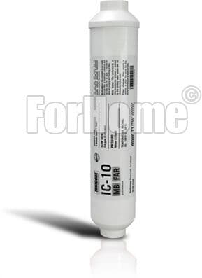 Filtro In Linea Post Osmosi 1/4" Fpt 2"X10" Ionicore Far-Infrared Mineral Ball (