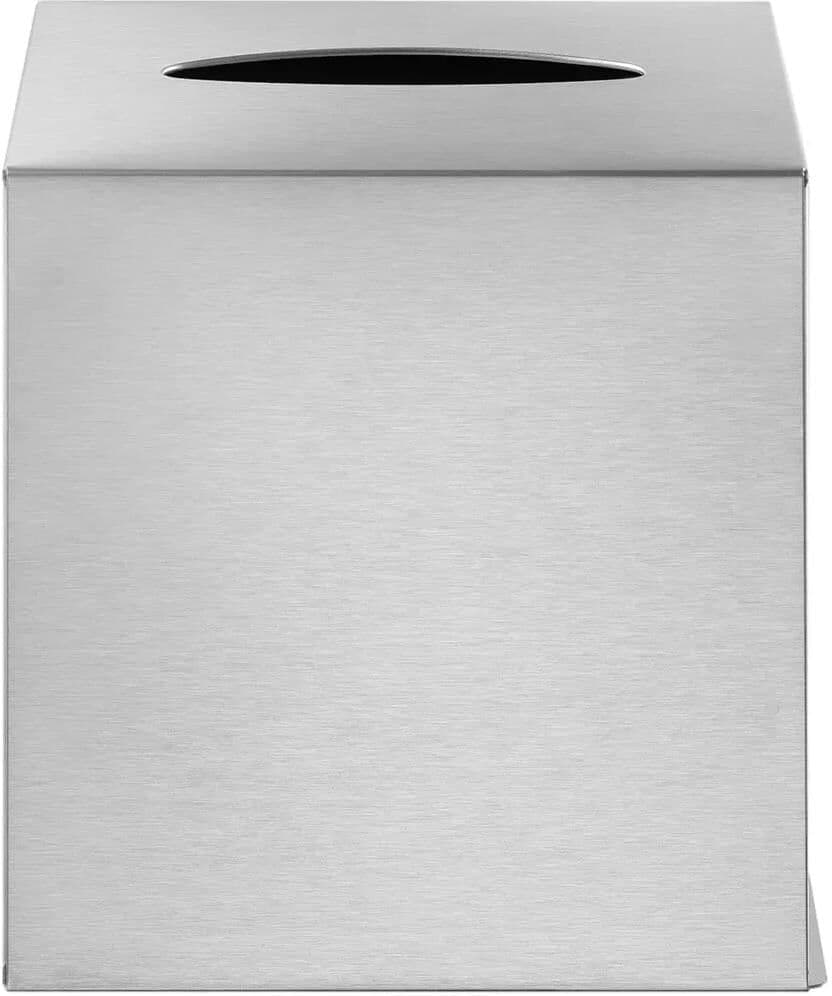 Kosmetikbox BLOMUS "Nexio", silber (silber matt), B:13,5cm H:14cm, Metall, Aufbewahrungsboxen, Kosmetikbox silber matt B/H/T: 13,5cm x 14cm