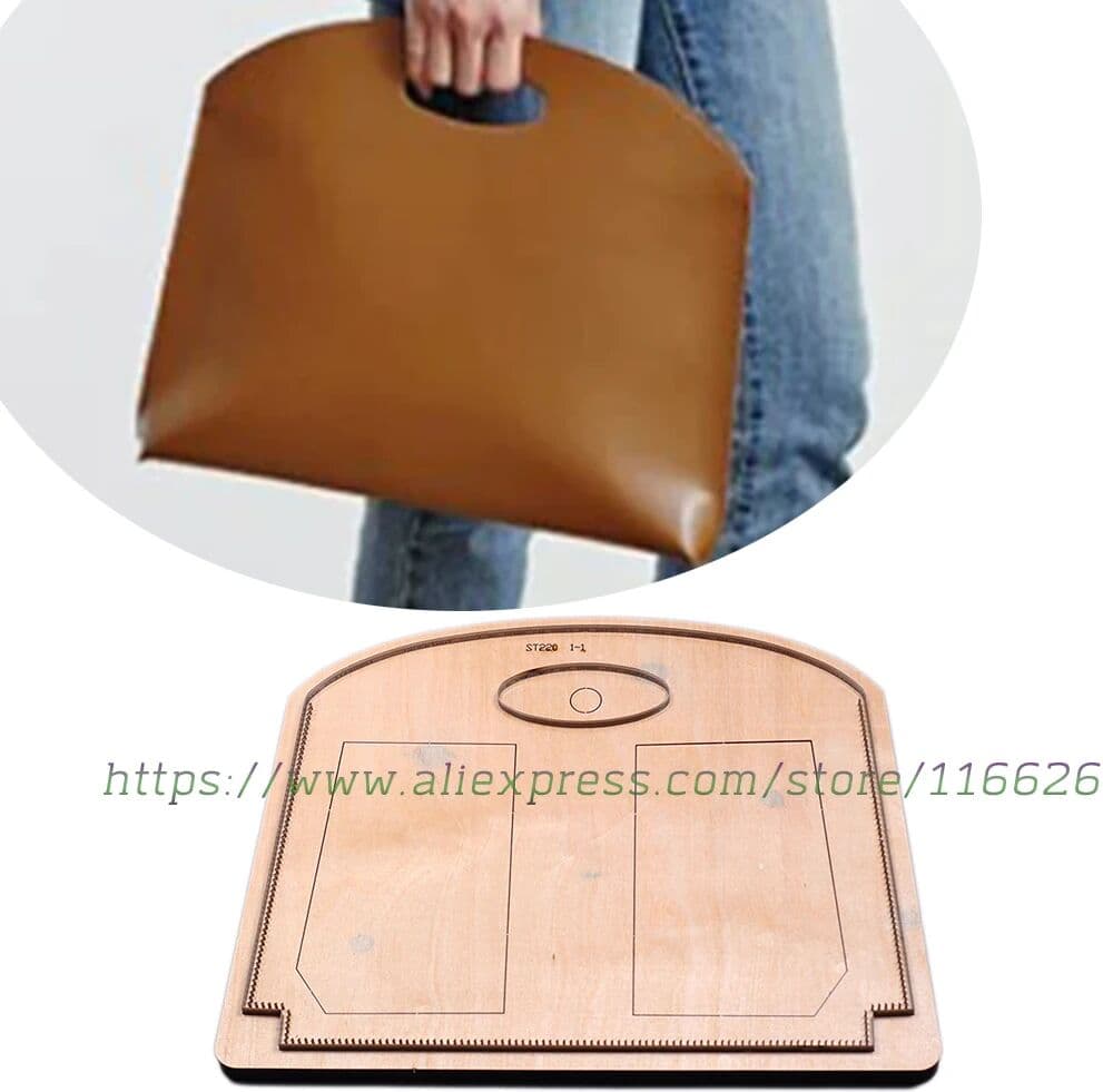 NONE 34x28x4cm DIY Leather Craft handbag laptop case Die Cutting Knife Mould Hand Punch Tool Pattern