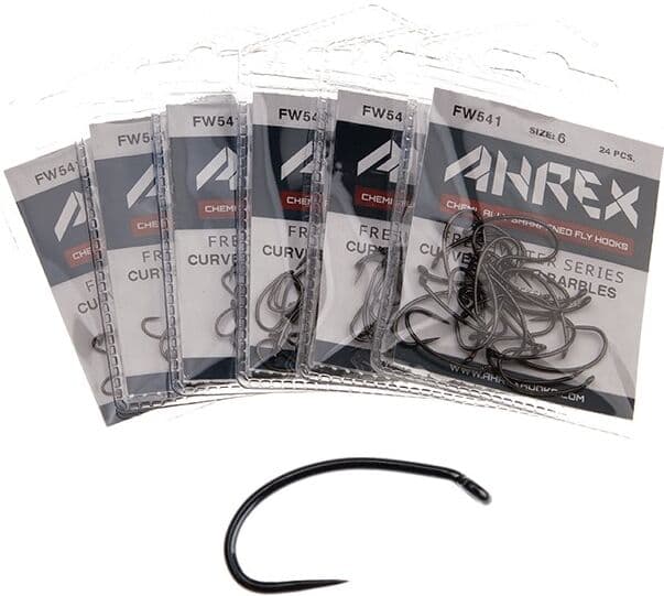 Ahrex Fw541 Curved Nymph Barbless -12