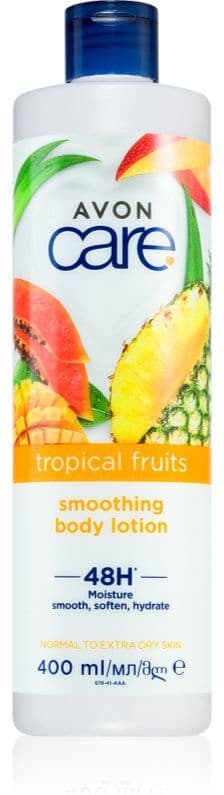 Avon Care Tropical Fruits λειαντικό γάλα σώματος 400 ml